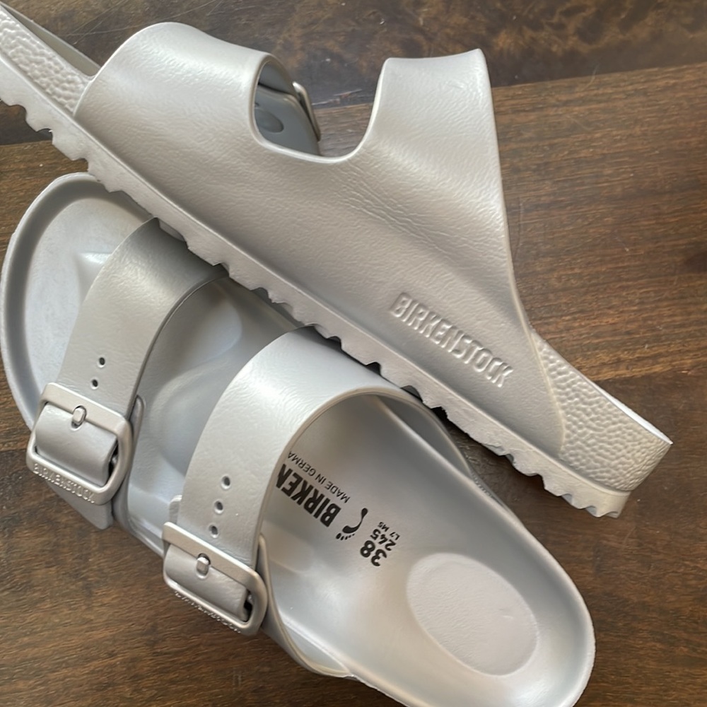 Birkenstock Arizona EVA sandalsA- color is silver - Picture 2 of 4